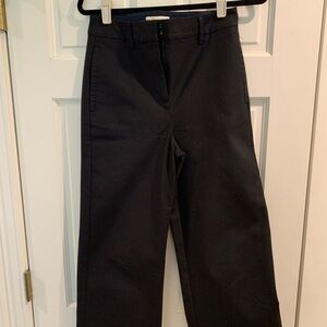 Boden cropped wide leg trousers